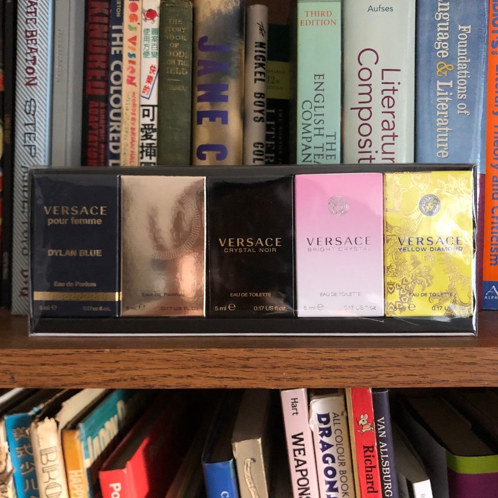 Versace miniature perfumes collection
